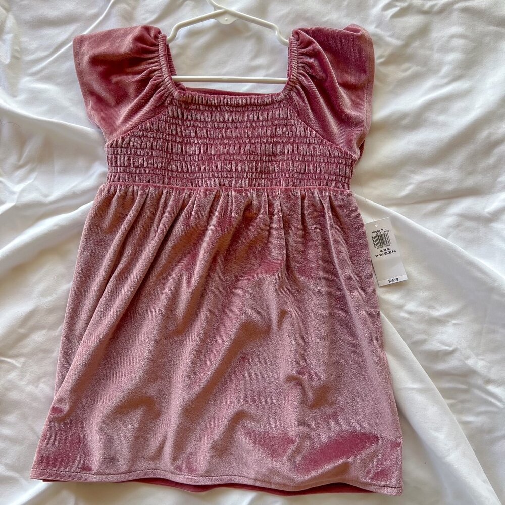 Old Navy Velvet Holiday Dress NWT